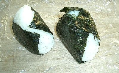onigiris, Japanese rice balls