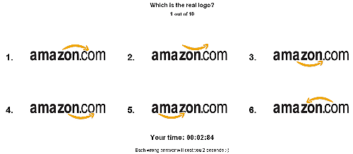 Which is the real logo?