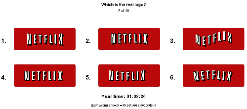 Which is the real logo?