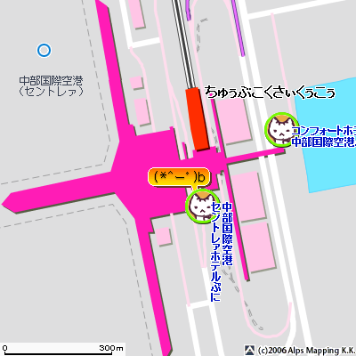 Moe Map the Centrair