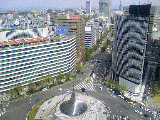 location immediately above Nagoya Station