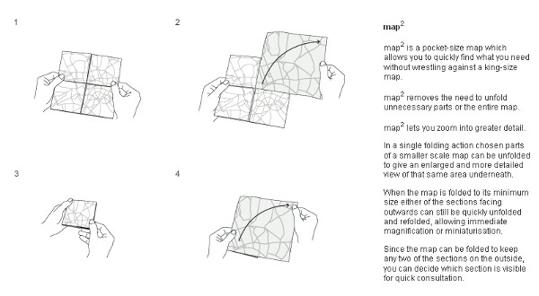The Zoomable Map on paper