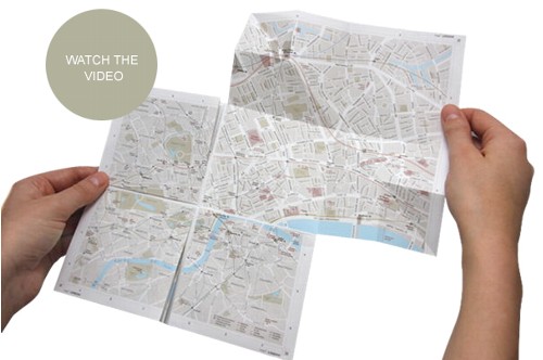 The Zoomable Map on paper