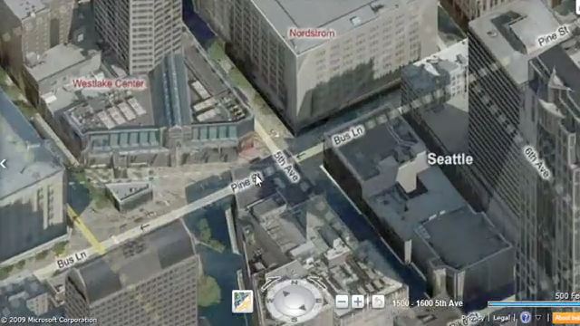 Bing Maps Streetside