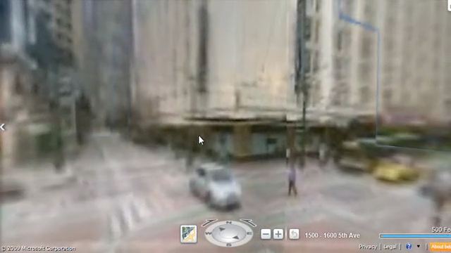 Bing Maps Streetside