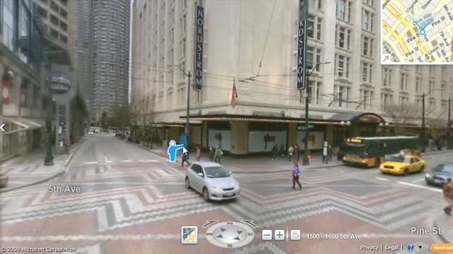 Bing Maps Streetside