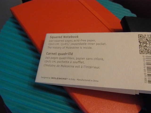 Moleskine Squared Notebook Large, Hard Red (Moleskine Legendary Notebooks)