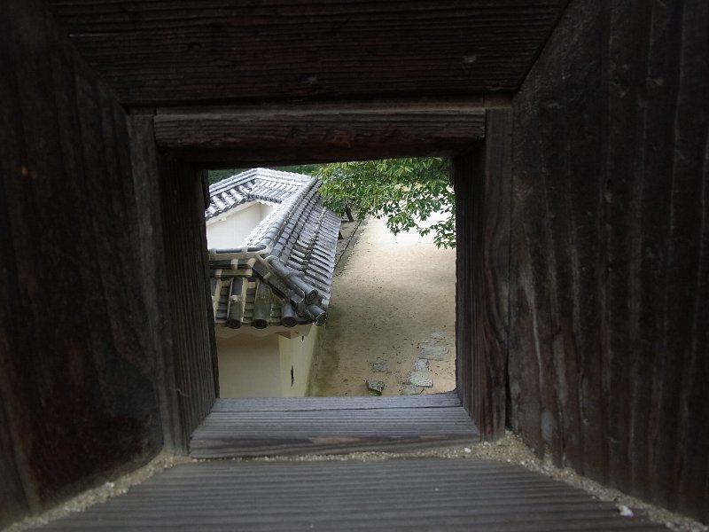 松山城 覗き穴