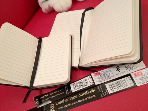 DAISO sells reasonable notebook a.k.a. Daiskine (100 yen)