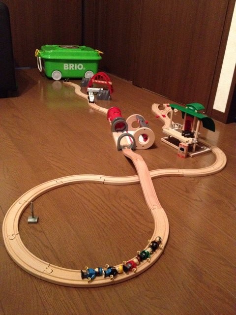 BRIO Wooden Railway System Christmas Set