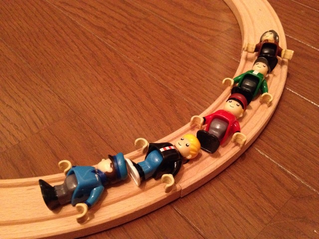 BRIO Wooden Railway System Christmas Set