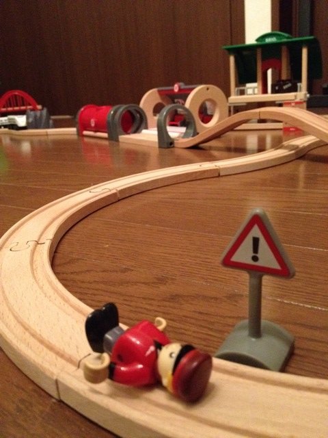 BRIO Wooden Railway System Christmas Set