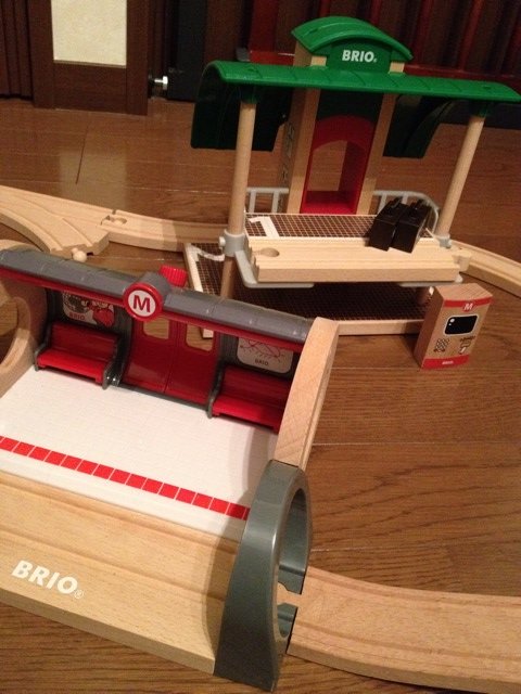BRIO Wooden Railway System Christmas Set