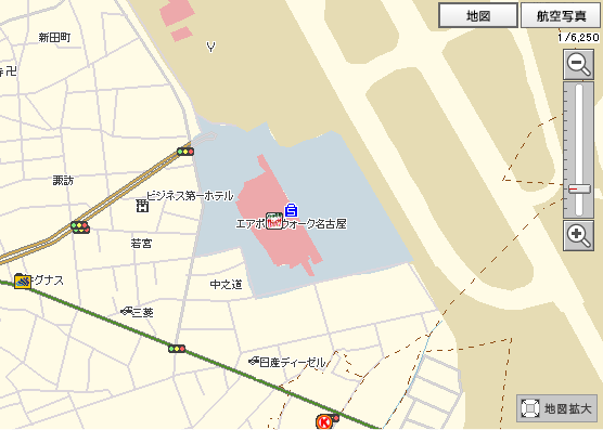 エアポートウォーク名古屋 MapFan Web