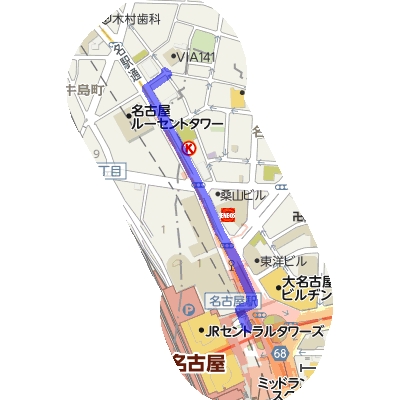 切り取り地図 (clipped map)