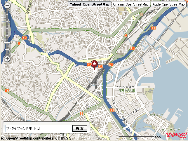 OpenStreetMap on Yahoo! Open Local Platform