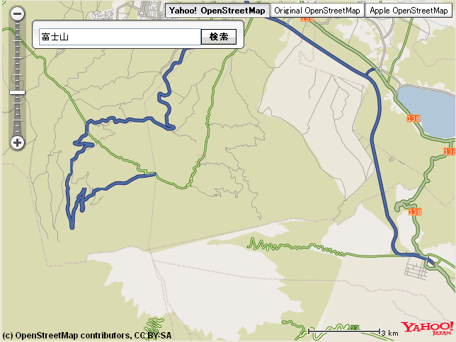 OpenStreetMap on Yahoo! Open Local Platform