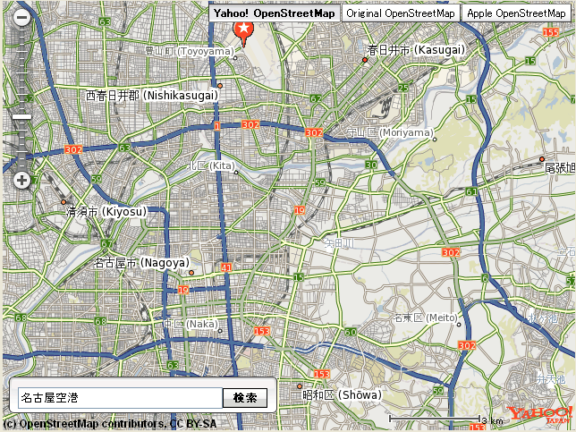 OpenStreetMap on Yahoo! Open Local Platform