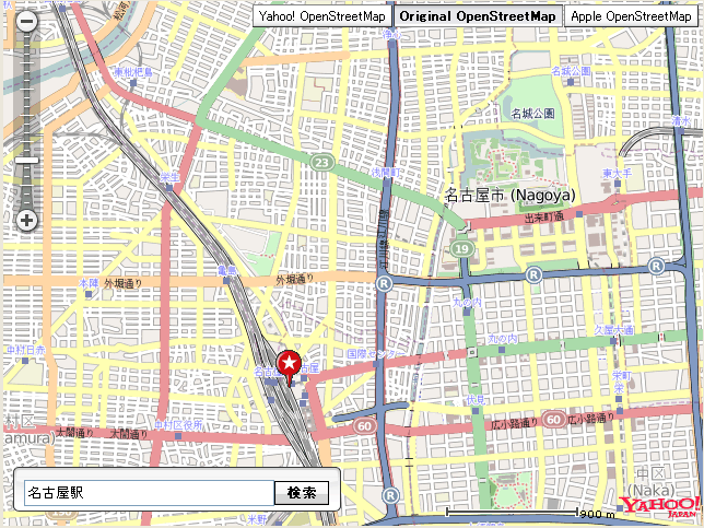OpenStreetMap on Yahoo! Open Local Platform