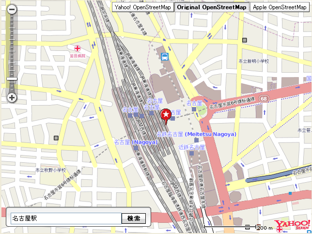 OpenStreetMap on Yahoo! Open Local Platform