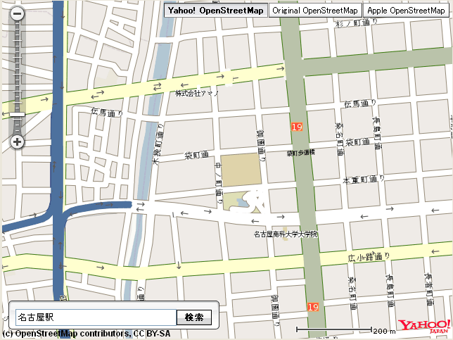 OpenStreetMap on Yahoo! Open Local Platform