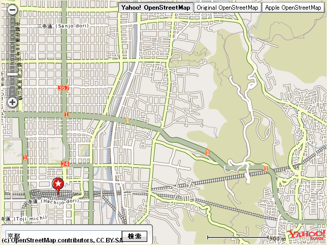 OpenStreetMap on Yahoo! Open Local Platform