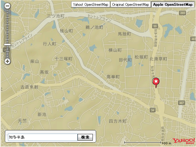 OpenStreetMap on Yahoo! Open Local Platform