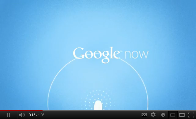 Introducing Google Now 