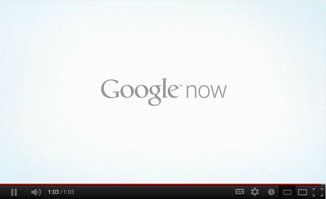 Introducing Google Now 
