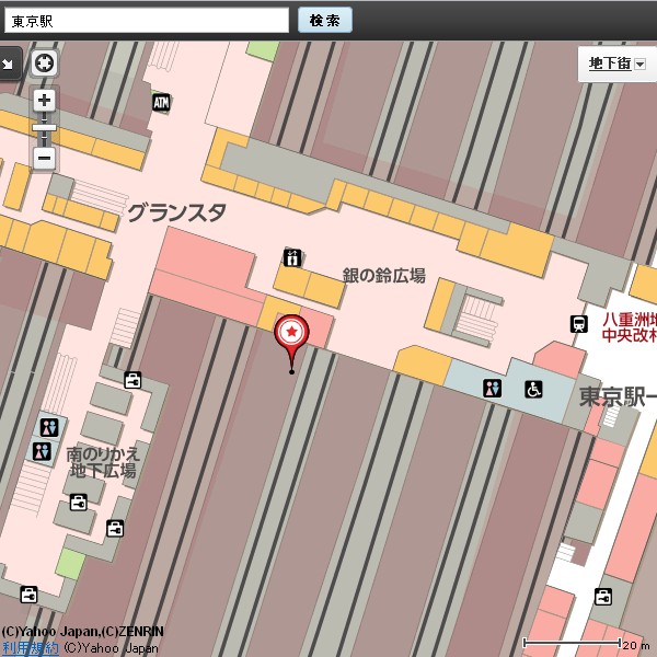 東京都千代田区丸の内１丁目の地図