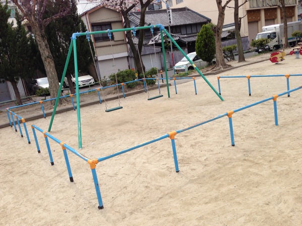 新道中央公園の桜