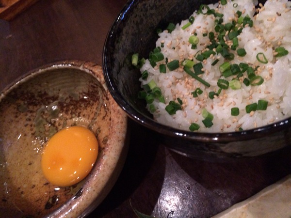 鳥開 名古屋コーチン卵の玉子かけご飯