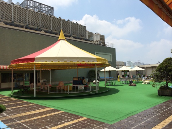 名古屋三越 栄店 屋上遊園地