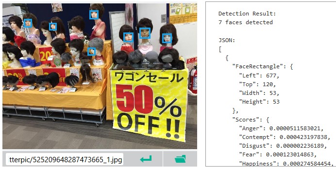 人間以外の写真で Miscrosoft の感情認識を試す