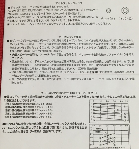 ミニギター Pignose PGG-200FM SR を購入