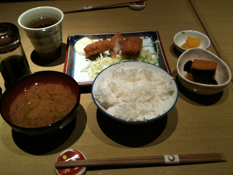 豚バラかつ定食。うまうま。 - Photo: 豚バラかつ定食。うまうま。 - Photo: