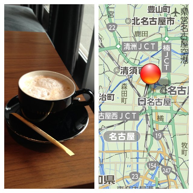 カフェラテ at HUGS #チズカメラ カフェラテ at HUGS #チズカメラ