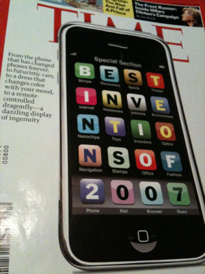 いまだに2007年発行の持ってる。The Best Inventions of the Year 2007 - TIME November 19, 2007 いまだに2007年発行の持ってる。The Best Inventions of the Year 2007 - TIME November 19, 2007