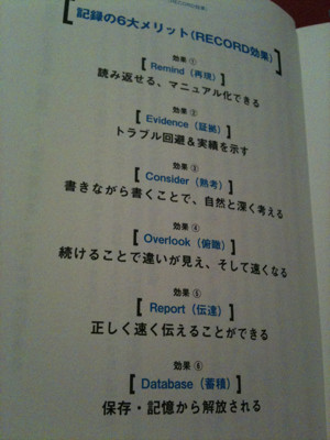 いろいろな記録テクニック。記録の6大メリット。 - 大事なことはすべて記録しなさい / 鹿田尚樹 いろいろな記録テクニック。記録の6大メリット。 - 大事なことはすべて記録しなさい / 鹿田尚樹