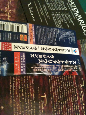 STRATOVARIUS / VISIONS カラオケに Black Diamond はあったけど、どうせなら Paradise と Forever Free もいれていただきたいな、と。 - ヴィジョンズ / ストラトヴァリウス STRATOVARIUS / VISIONS カラオケに Black Diamond はあったけど、どうせなら Paradise と Forever Free もいれていただきたいな、と。 - ヴィジョンズ / ストラトヴァリウス