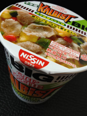 ちょーしょく。 - NISSIN CUP NOODLE ネギ塩 KALBiST BIG ネギ塩豚カルビ味 ちょーしょく。 - NISSIN CUP NOODLE ネギ塩 KALBiST BIG ネギ塩豚カルビ味