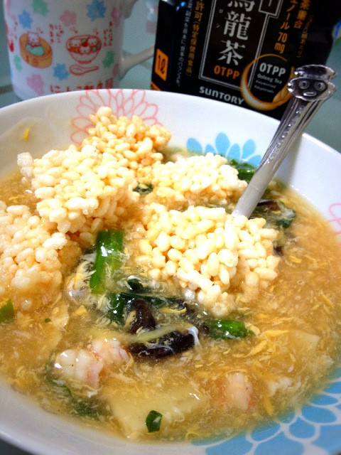 中華スープと黒烏龍茶。 - サントリー/黒烏龍茶(特定保健用食品) 1L 中華スープと黒烏龍茶。 - サントリー/黒烏龍茶(特定保健用食品) 1L
