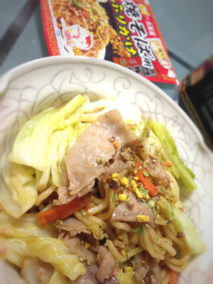 やきそばー(・∀・) - 東洋水産 焼そば用ふりかけ やきそばー(・∀・) - 東洋水産 焼そば用ふりかけ
