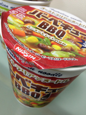 オージービーフ入り、BBQ味。 - 日清食品 オーストラリアンヌードル バーベキュー味 オージービーフ入り、BBQ味。 - 日清食品 オーストラリアンヌードル バーベキュー味