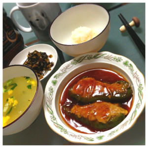 ピーマン肉詰めmgmg - サントリー/黒烏龍茶(特定保健用食品) 1L ピーマン肉詰めmgmg - サントリー/黒烏龍茶(特定保健用食品) 1L