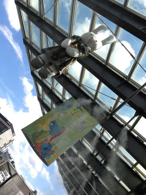 吊るされた兎さん 吊るされた兎さん