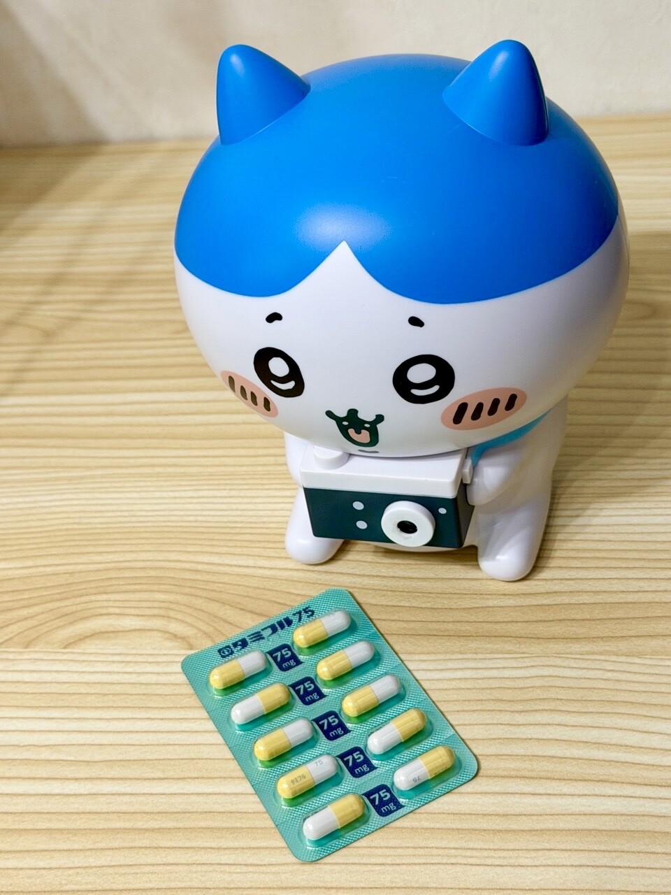 (ノﾟーﾟ)ノ💊 タミフルを投入