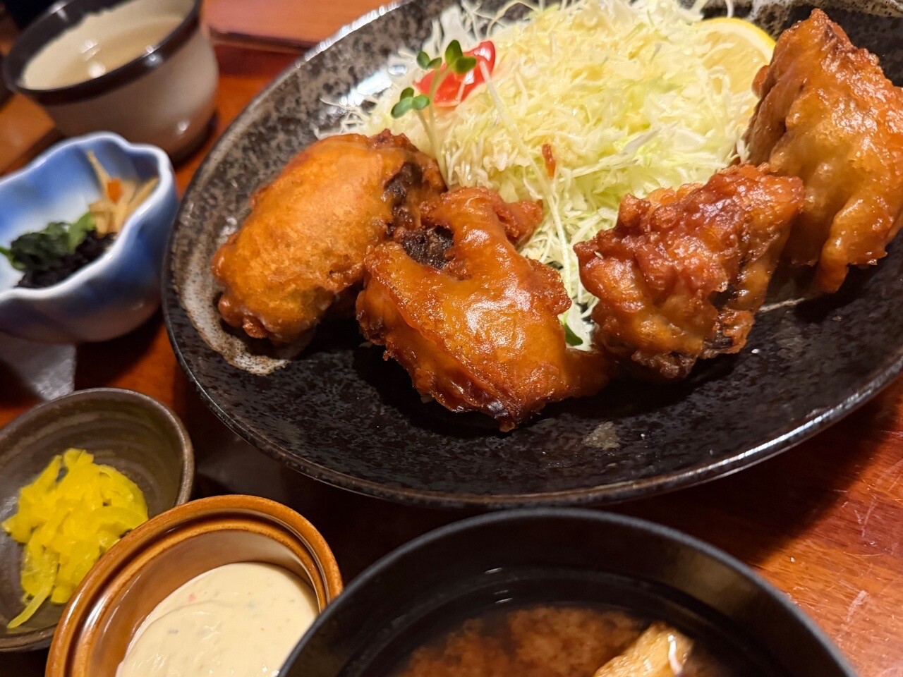 まぐろホホ肉からあげ (ﾟдﾟ)ｳﾏｰ at 花かるた