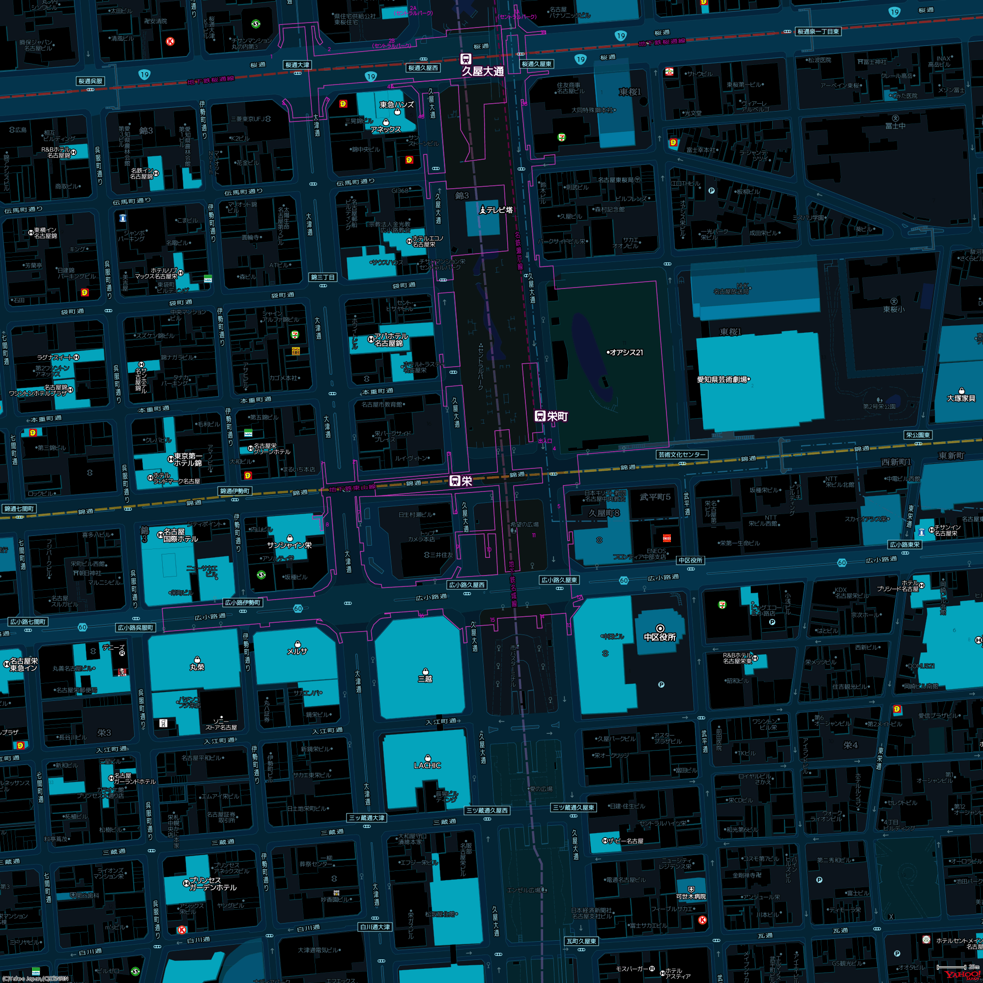 SpryMap | 名古屋栄 ミッドナイト