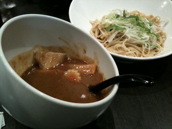 伊勢海老つけ麺。うぅ、くどい。。。 伊勢海老つけ麺。うぅ、くどい。。。